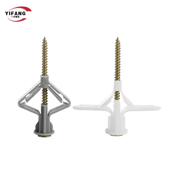 Buy Nylon 13mm Dia Plastic Wall Anchors For Drywall at wholesale prices