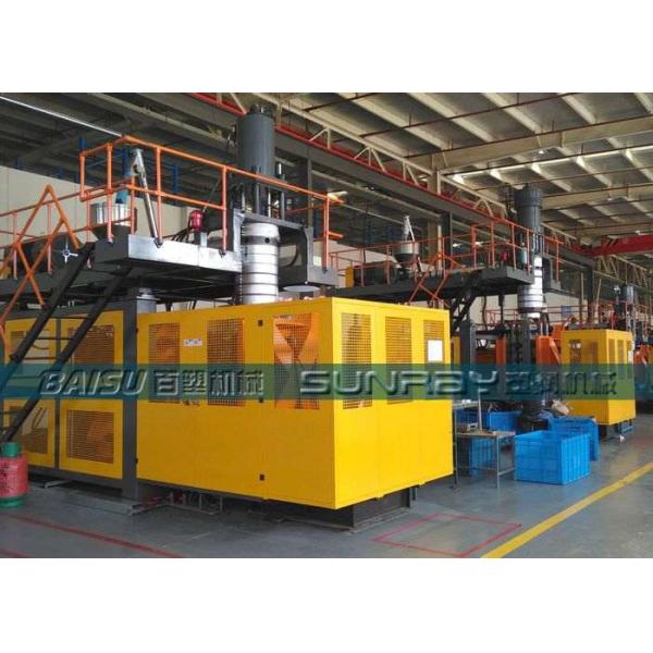 Plastic Floating Pontoon Blow Molding Machine 12 BPH Capacity