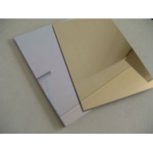 Smooth Mirror Aluminum Composite Panel With Wear Resistant Steel