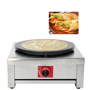 China LPG Voltage Single Plate Gas Crepe Maker and Pancake Makers for Fast Food Restauran on sale