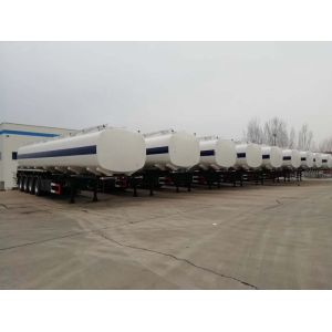 Quality 3 axles 45000 liters Cheap oil tanker trailer 12 wheels for sale