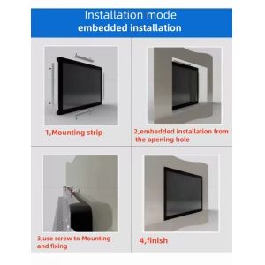 Plug And Play Multi Point Touch Screen Capacitive 10.1 Inch High Resolution