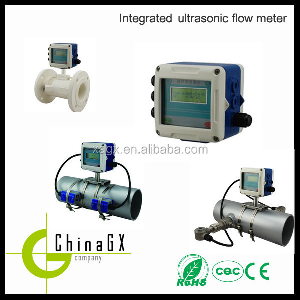 HQ wireless high pressure portable ultrasonic micro flowmeter,output signal 4~20mA