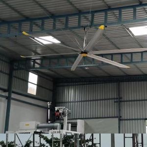 OEM Support 5.0m 16FT Big HVLS Ceiling Fan for Air Cooling and Ventilation