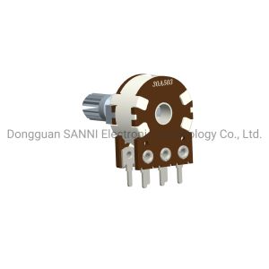 16mm Dual Unit Rotary Potentiometer Metal Shaft Sealed RV16110G0