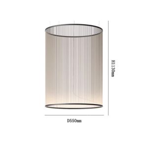 big designer pendant lamp black and gold led villa chandelier for hotel