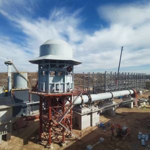 Ф5×33m Easy-To-Maintain Oxidation Pelletizing Rotary Kiln