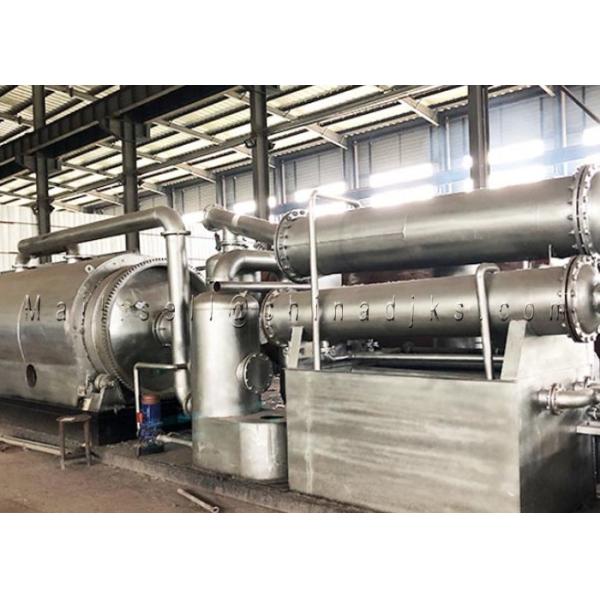 Buy ISO 9001 Anaerobic Pyrolysis Medical Plastic Waste Recycling Plant at wholesale prices