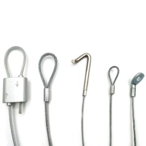 Threaded Rod Mounting Systems Wire Suspension Hanging Kit Cable Lock Assembly