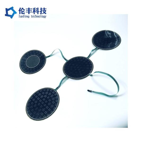 Printed Carbon Pill Type Silicone Rubber Membrane Keyboard for Performance in