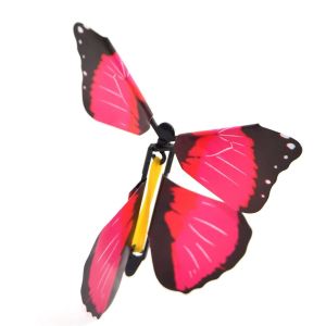10Pcs Cartoon Birthday Card Surprise Flying Butterfly Change Freedom 4.5*3.9