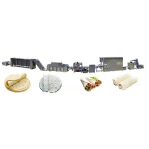 Global Countries High Capacity Tortilla Making Machine with Dough divider
