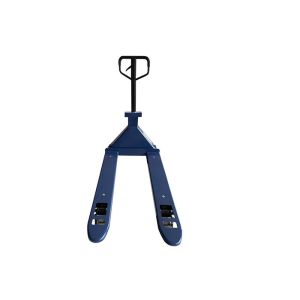 Hydraulic Pump Manual Forklift Pallet Jack With Weight Scale 2 Ton Capacity