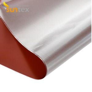 Heat Resistance 550C Silicone Coated Fiberglass Fabric high temperature