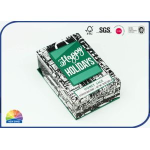 Quality Holiday Present Package Hinged Lid Cardboard Paper Customized Box for sale