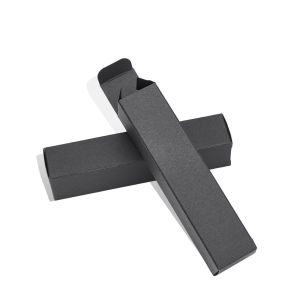 Recyclable and Eco-Friendly Black Paper Lipstick Cosmetic Perfume Kraft