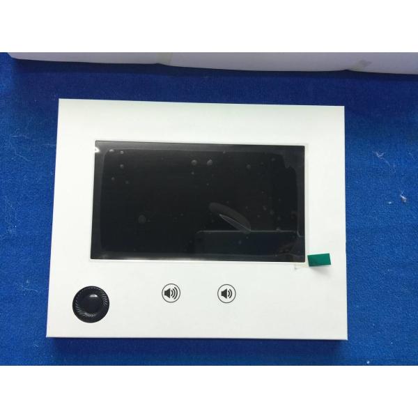 Digital display 7" screen display pop commercial advertising player cardboard
