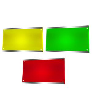 Buy cheap Aluminum Alloy Nameplate Light LED Equipment Indicator Light 80 Ra Color from wholesalers