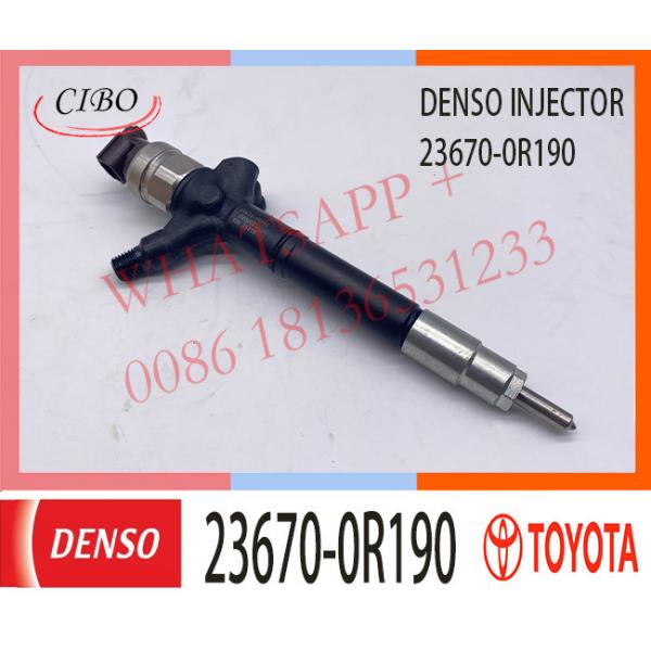 Buy 23670-0R190 For TOYOTA Diesel Fuel Injector 095000-7660 095000-7670 095000-6410 at wholesale prices