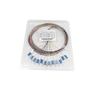 China LC / UPC Optical Fiber Patch Cord 12 Core Pigtail For Access Network on sale China LC / UPC Optical Fiber Patch Cord 12 Core Pigtail For Access Network on sale