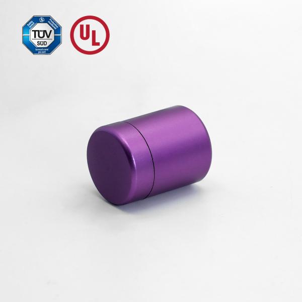 Buy Aluminum Purple Sign Standoff Adjustable For Acrylic Panel / Grass at wholesale prices