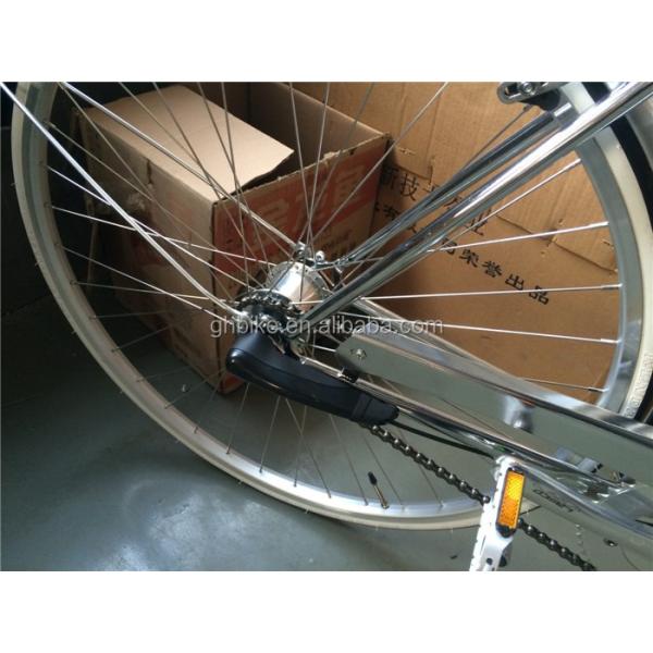 Lady Road Bike Inner 3 Speed Chrome Frame City Bicycle with Steel Fork Material 11KGS