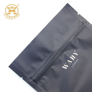 Custom Printed Spice Leaf Packaging Ziplockk Pouch Logo Concise Design