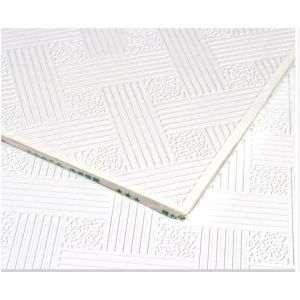 Square Beveled PVC Gypsum Ceiling Board 12mm-16mm Thickness