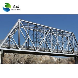 Prefabricated Steel Pedestrian Bridges Wide Span Metal Walkway Bridge Steel