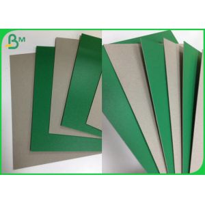 Thickness 1.2MM 1 Side Green Coated Book Binding Board For Puzzle Making