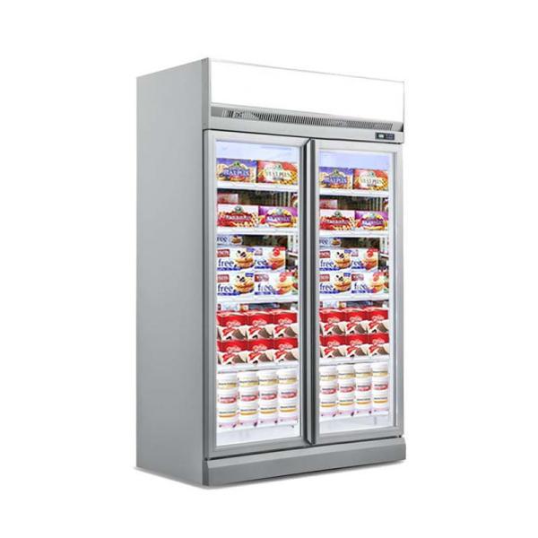 Buy 450L Vertical Display Freezer With Glass Door at wholesale prices