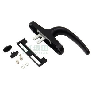 Aluminum Profile Design UPVC Window Door Handles Modern Lock Handle Hardware