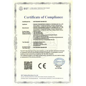 Wuhan Yongxinfeng Science & Technology Co., Ltd. Certifications
