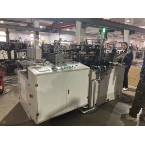 Fast Speed Automatic Intelligent Rectangular Food Paper Bowl Making Machine