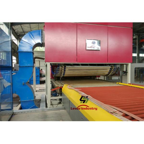 PLC Control Bi-direction Flat and Longitudinal Bending Glass Tempering Furnace/ Glass Toughening plant