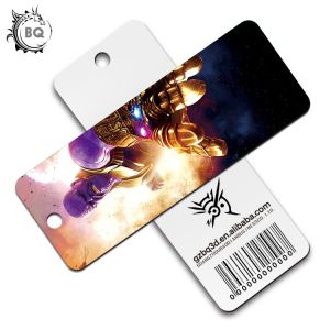 Eco-friendly Lenticular 3D Bookmarks PET Material With Tassel Customized
