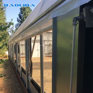 Irrigation System Automated Blackout Greenhouse With Rectangle Pipe