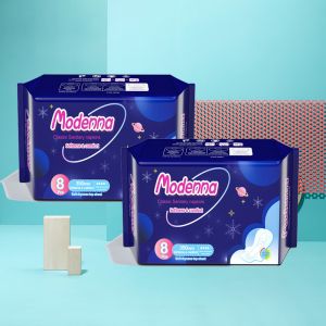 Cotton Soft Breathable Sanitary Pads With Effective Leakage Protection