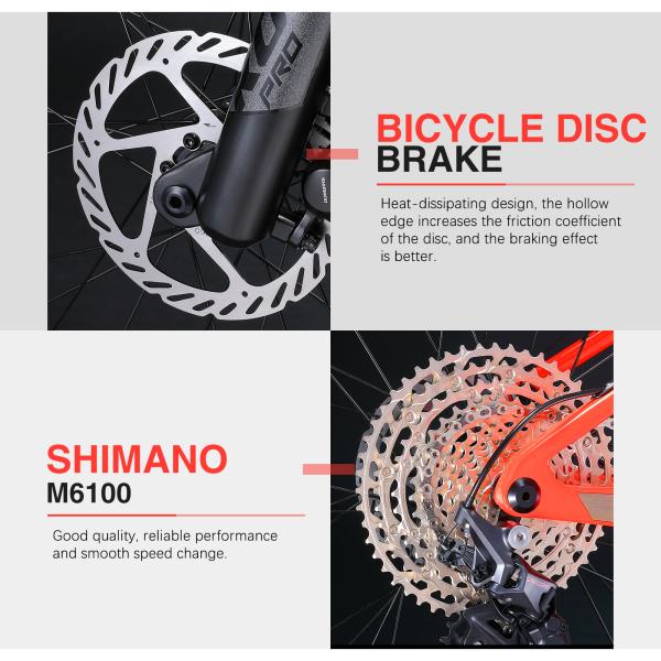 KOOTU DECK6.1 Carbon Mountain Bike Carbon Mtb With Shiamno M6100