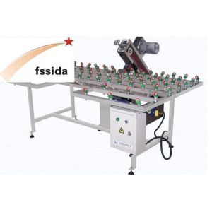 Straight Line Glass Processing Manual Glass Edge Polishing Machine for