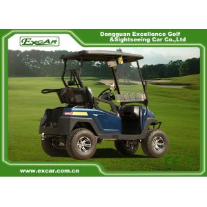 Customized 2 Seater Electric Golf Carts , 48v 17ah Onboard Charger