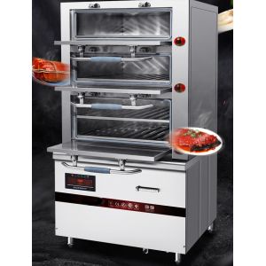 Quality Automatic water induction food steamer Steamed seafood counters for sale