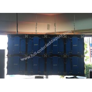 Quality Thin Cabinet Hanging P4 indoor rental led display screen Nova / Linsn Control system for sale
