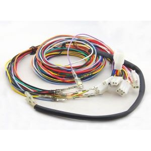 Automobile Motorcycle Electronic Copper Conductor 3-Wire Harness with Lacing