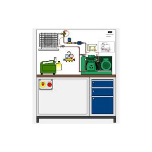 Vocational Training Equipment Fridge Trainer Refrigerant Filling and Evacuation