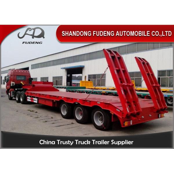 Buy Mechanical Ladder 70T 11.00R20 13M Low Bed Semi Trailer at wholesale prices