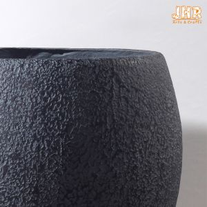 Modern Planters Clay Flower Pots Patio Planters MGO Pot Planter Set Grey