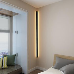Modern Minimalist Wall Lamp Indoor Simple Line Light Wall Sconces corner led