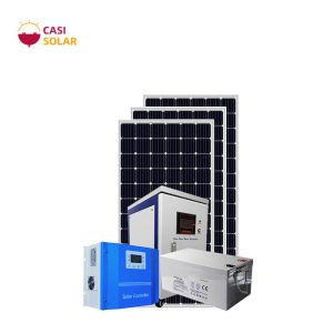 TUV Hybrid Solar Power System 220V Monocrystalline Solar Panel Independent