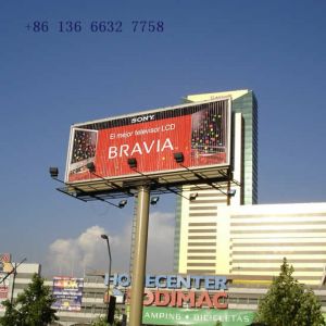 China Aluminium alloy illuminated advertising trivision boards on sale